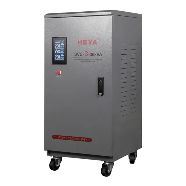 Haute efficacité AVR 30kva 380v triphasé 3 phases 10kva stabilisateur de tension automatique alternateur régulateur de tension