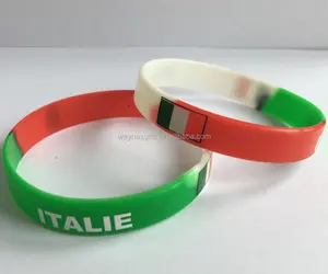 Günstige Italien Land Silikon Armbänder