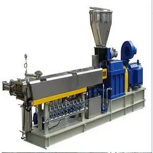 lab twin screw PP PE ABS thermoplastics pigment masterbatch plastic granulator machine extruder