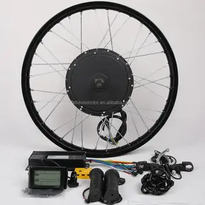 高速!电动自行车前轮/后轮48v 1500w无刷轮毂电机ebike转换套件1000w