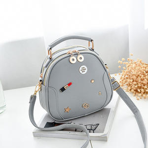Mode Pu Leer Aangepaste Logo Tas Luxe Handtas <span class=keywords><strong>Online</strong></span> Groothandel Winkelen Meisjes Rugzak - Product Image 2