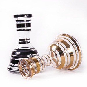 Petit vase à narguilé à base de verre <span class=keywords><strong>Accessoires</strong></span> pour <span class=keywords><strong>chicha</strong></span> vente en gros - Product Image 2