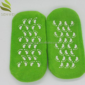 Chaussettes en silicone pour spa personnel du talon, hydratation, refroidissement et hydratation, gel de silicone, commande minimum de 100 pièces - Product Image 2