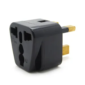 Adaptador de tomada universal para au eu, adaptador de tomada tipo britânico para conversor de tomada