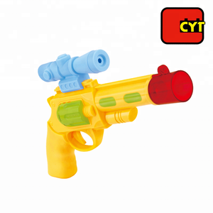 เด็กพลาสติกไฟของเล่นปืน Revolver กับเสียง - Product Image 2