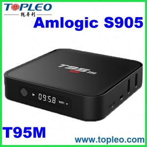 Muestra gratis TV Box Amlogic S905 <span class=keywords><strong>T95M</strong></span> wholesale Android Smart TV Set Top Box - Product Image 1