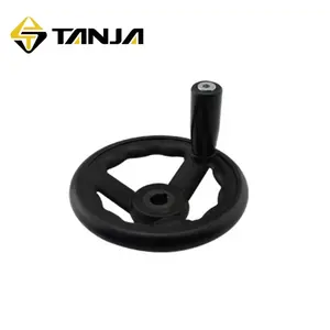 TANJA Handwheels ที่มีความแข็งแรงสูง T42,ด้ามจับแบบหมุนได้สามล้อ