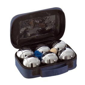 Ensemble de boules de pétanque colorées en acier inoxydable de 50mm de meilleure qualité avec étui de transport pour jeu de pelouse - Product Image 2