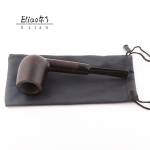 ไปป์สูบบุหรี่ทำมือ Erliao ก้านตรง ทำจากไม้บริแอร์ - Product Image 5