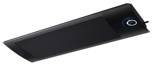 Curvo radiant riscaldato a infrarossi con display in vetro del pannello