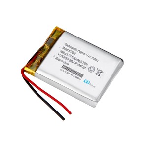 แบตเตอรี่ลิเธียมโพลิเมอร์แบบชาร์จได้ Li-ion 803040 3.7v 1000mah - Product Image 1