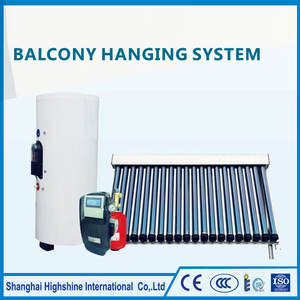 Cũng Được Thiết Kế Tường Glass Bảng Điều Chỉnh Nóng Áp Lực Tách Ban Công Năng Lượng Mặt Trời Hệ Thống Sưởi Ấm Nước - Product Image 2