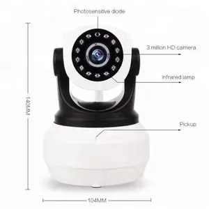 Geen wifi nodig afstandsbediening draadloze ptz cctv camera met 4g sim-kaart ondersteuning 4g ip camera