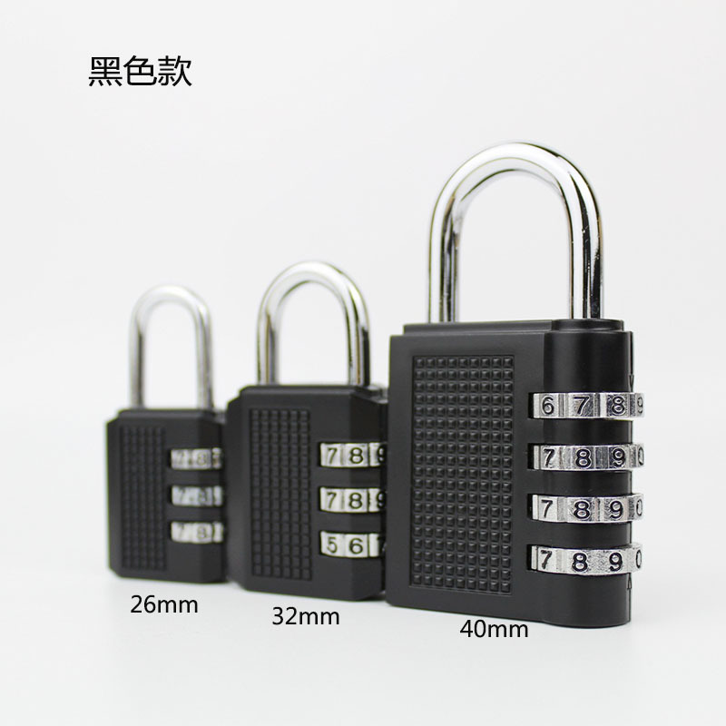 Высокое качество домашнего использования замки 4 цифры комбинации Путешествия сплава цинка замок для багажа