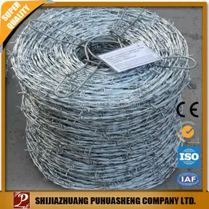 Good Selling Galvanized Traditional Twist 400M 500M 50Kg Per Roll 50Kg Barbed Wire Price Coil Barbed Wire