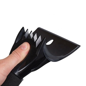 Thiết Kế Mới Phụ Kiện Xe Hơi Kính Thiên Văn Nhôm Xử Lý Băng <span class=keywords><strong>Scraper</strong></span> Tuyết Bàn Chải - Product Image 4