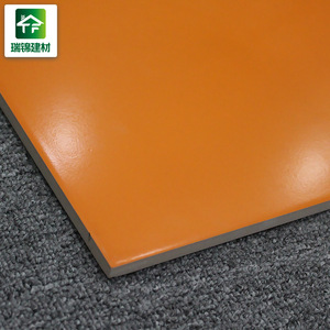 600x600 300x300 doble capa pulido baldosas de porcelana naranja color esmaltado piso y pared tils - Product Image 4