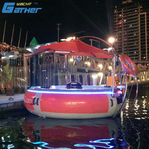 Bateau Donut Électrique en Fibre de Verre pour Barbecue et Loisirs en Parc - Product Image 6