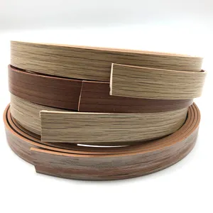 wood grain PVC Edge Banding rolled furniture corner edge band protector