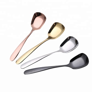 Haute qualité 18-8 en métal <span class=keywords><strong>cuillère</strong></span> <span class=keywords><strong>de</strong></span> service en acier inoxydable <span class=keywords><strong>cuillère</strong></span> à soupe - Product Image 1