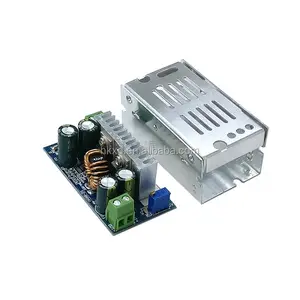 Módulo de alimentación reductor ajustable de 15A DC-DC, convertidor Buck con carcasa de aluminio, CC de 48V, 36V a 24V, 19V, 15V, 12V, 5V y 3V