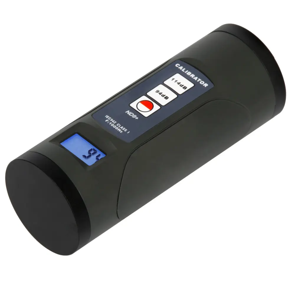 Teren Portable Sound Level Meter Alat Ukur Kalibrasi Kebisingan Velocimeter Calibrator