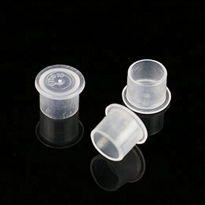 1000pc/bottiglia di S/<span class=keywords><strong>M</strong></span>/L/XL di Plastica Usa E Getta Tattoo TOP CAPPELLO Tazze di Inchiostro Trasparente Holder tappo Del contenitore - Product Image 2