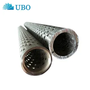 304 stainless steel Perforated drum cylinder pipe filter strainer