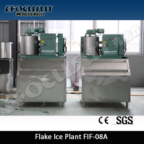Machine à Glace en paillette utilisant eau douce à vendre en Chine