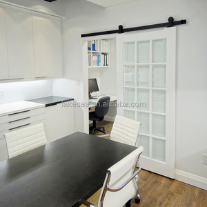 Herrajes <span class=keywords><strong>para</strong></span> puerta corredera de Granero, estilo rústico, acero al carbono - Product Image 2