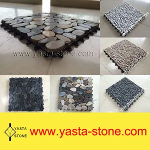 Cheap Cobble Stone Interlocking Pebble Stone Tile