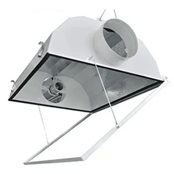 New Design style 6" Air Cooled Tube Reflector For Hydroponics Grow Light