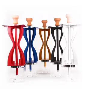 Wuyu-tuyaux de shisha hookah en plastique acrylique, couleurs, vente en gros