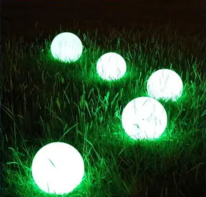 LEADERSUN Smart 开 40厘米多色点亮全球 LED 太阳能电源 Ball light for outdoor garden hotel Square 装饰