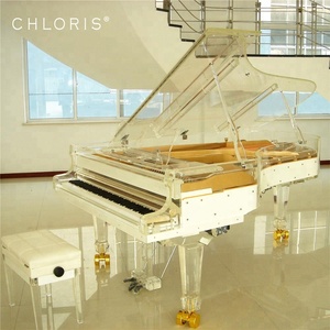 <span class=keywords><strong>Piano</strong></span> <span class=keywords><strong>de</strong></span> Acrílico Transparente para Conciertos y Escenarios, Muebles <span class=keywords><strong>de</strong></span> Hotel <span class=keywords><strong>de</strong></span> Lujo Chloris, Precio del <span class=keywords><strong>Piano</strong></span> <span class=keywords><strong>de</strong></span> Cristal <span class=keywords><strong>de</strong></span> 275 con Luces LED - Product Image 2