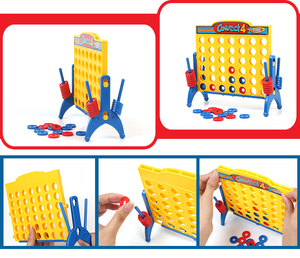 Giocattolo intellettuale di alta qualità gioco da tavolo a quattro file Connect <span class=keywords><strong>4</strong></span> per giocattoli per bambini - Product Image 4