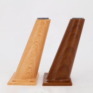 Gambe per Divano in Plastica Effetto Legno, Angolo Obliquo H140mm, Test SGS Superato, Colorate per Soggiorno, Camera da Letto, Officina, Ufficio - Product Image 5