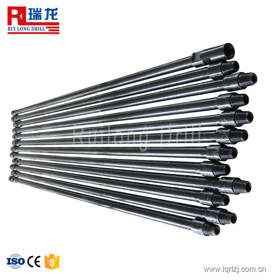 API standerd hot sale 50 60 mm water well drill pipes drill rod with high quality adopt friction welding drill pipe