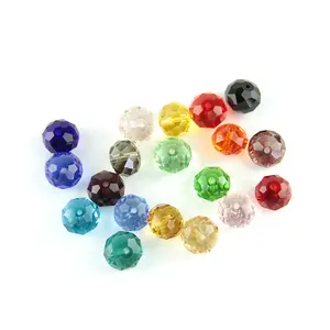 Eer Van Kristal Gemengd 14Mm-18Mm Rondelle Gefacetteerde Kralen Voor Sieraden Maken Diy Kralen Voor Armbanden En Kettingen