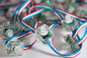 5V Hình Vuông Không Thấm Nước IP68 12 Mét WS2801 RGB Pixel <span class=keywords><strong>LED</strong></span> <span class=keywords><strong>Alibaba</strong></span> Tại Nga - Product Image 3