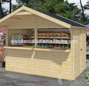 Stalla di legno del mercato di natale per l'evento - Product Image 2