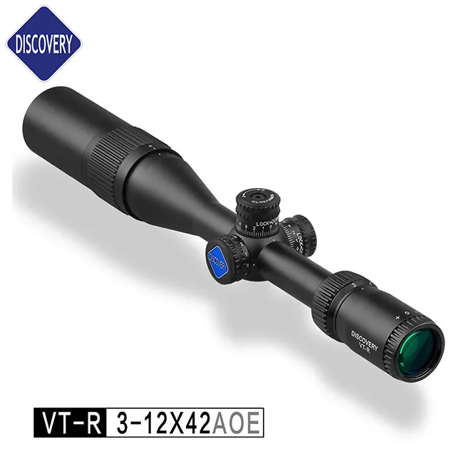 Descubrimiento VT-R 3-12X42 AOE SF Riflescope PCP tiro caza ejército pistola de aire de las armas