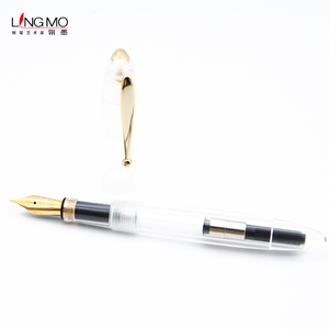 Bút Máy Chất Lượng Cao Trong Suốt Thiết Kế Mới Nhất Lingmo Với Ngòi Schmidt - Product Image 5