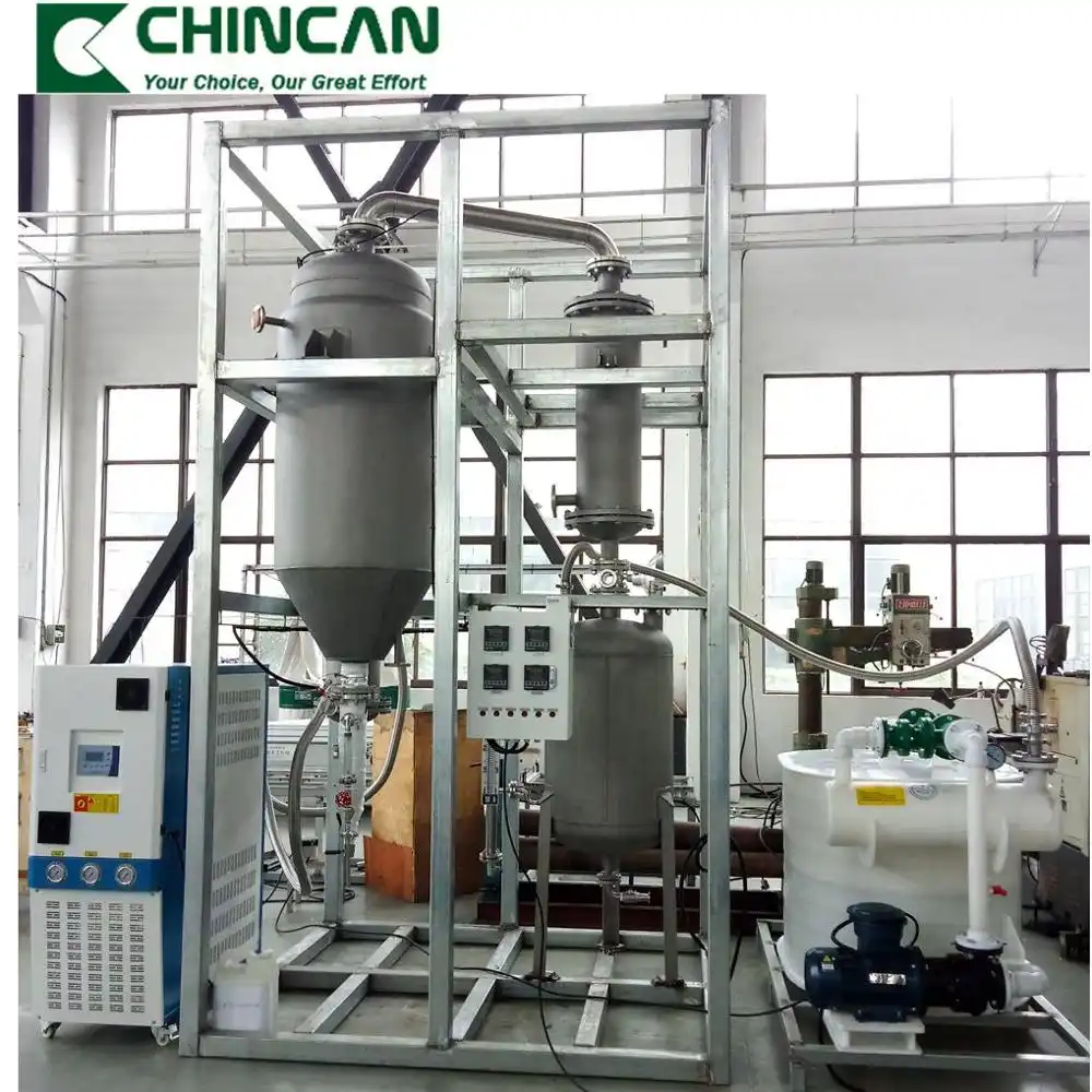 工場麻CBD油抽出機強制循環蒸発器300L/時間エタノールロータリーエバポレータ用溶剤回収用