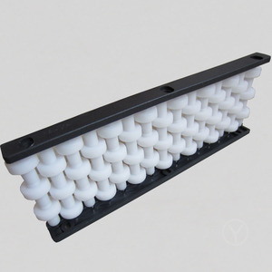 รางเลื่อนด้านข้างแบบลูกกลิ้งพลาสติกสำหรับสายพานลำเลียง - Product Image 5