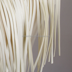 卸売白革フリンジ、ドレス用革フリンジトリム - Product Image 2