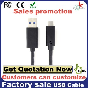 Color blanco USB 3.1 tipo <span class=keywords><strong>C</strong></span> cable tela trenzada USB-<span class=keywords><strong>C</strong></span> y USB-A cable - Product Image 1