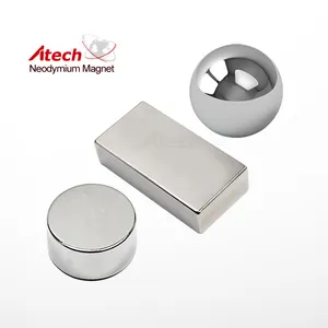 Kelas N33 N35 N40 N50 N52 Neodymium Ndfeb Magnet Bipolar