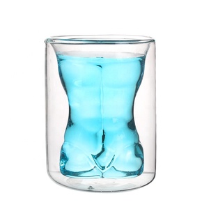 Wholesale Creative Female Body Shape <strong>Beer</strong> <strong>Stein</strong> Handmade Transparent Modern Borosilicate <strong>Glass</strong> Creative and Unique - Product Image 2