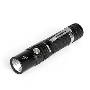 Vendita calda XPL2 LED torcia tattica a led 1600lm potente torcia elettrica 18650 con 2 gruppi led lanterna